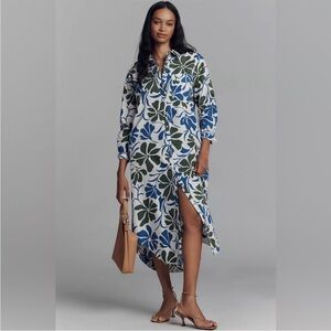 Maeve The Soren Long-Sleeve Shirt Dress NWT